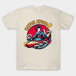 Kayaking geisha T-Shirt